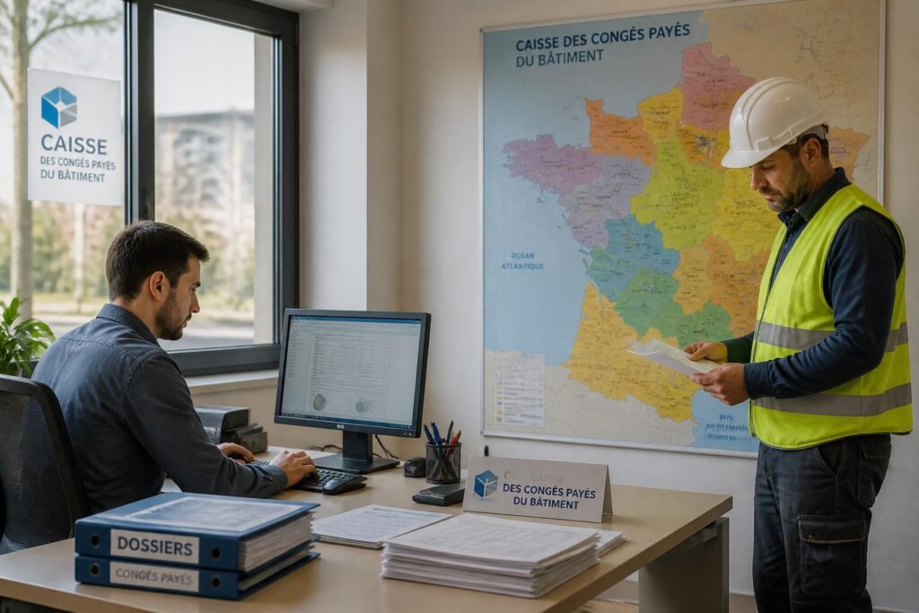 découvrez le fonctionnement de la caisse du congé payé du bâtiment et les zones géographiques qu'elle couvre pour mieux gérer vos droits aux congés payés dans le secteur du bâtiment.
