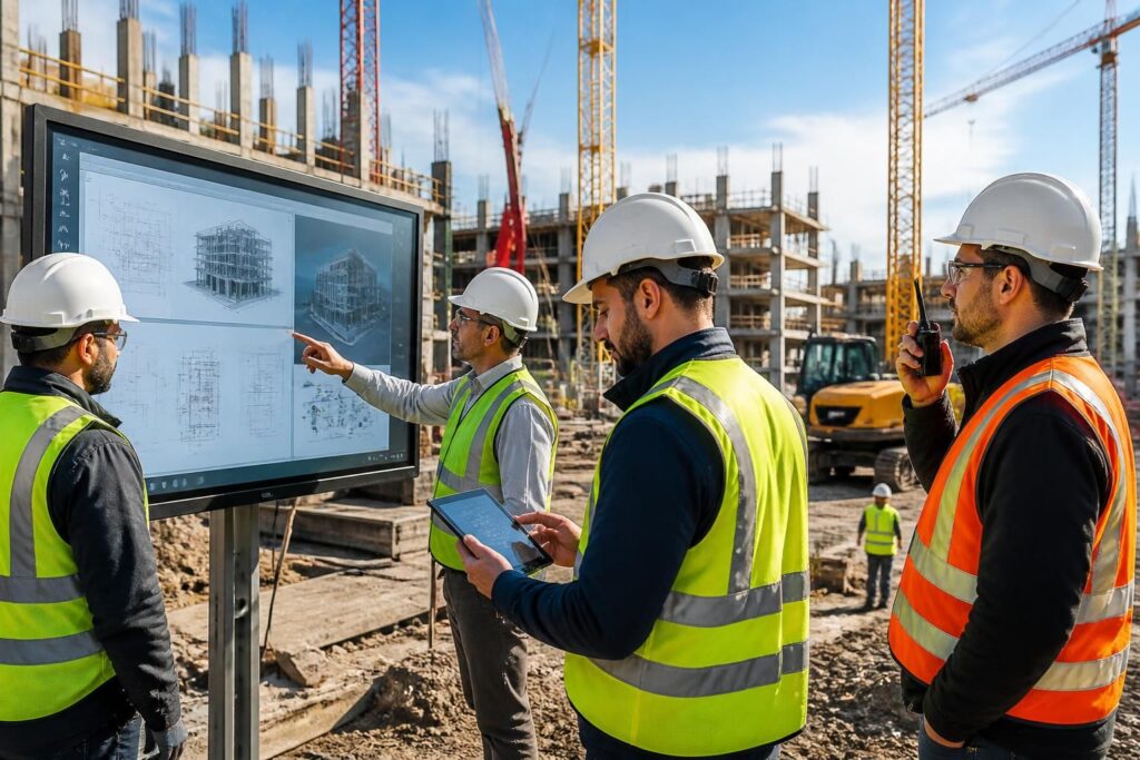 découvrez comment optimiser la communication sur chantier grâce à une gestion efficace de l'information et des contacts essentiels pour un projet réussi.