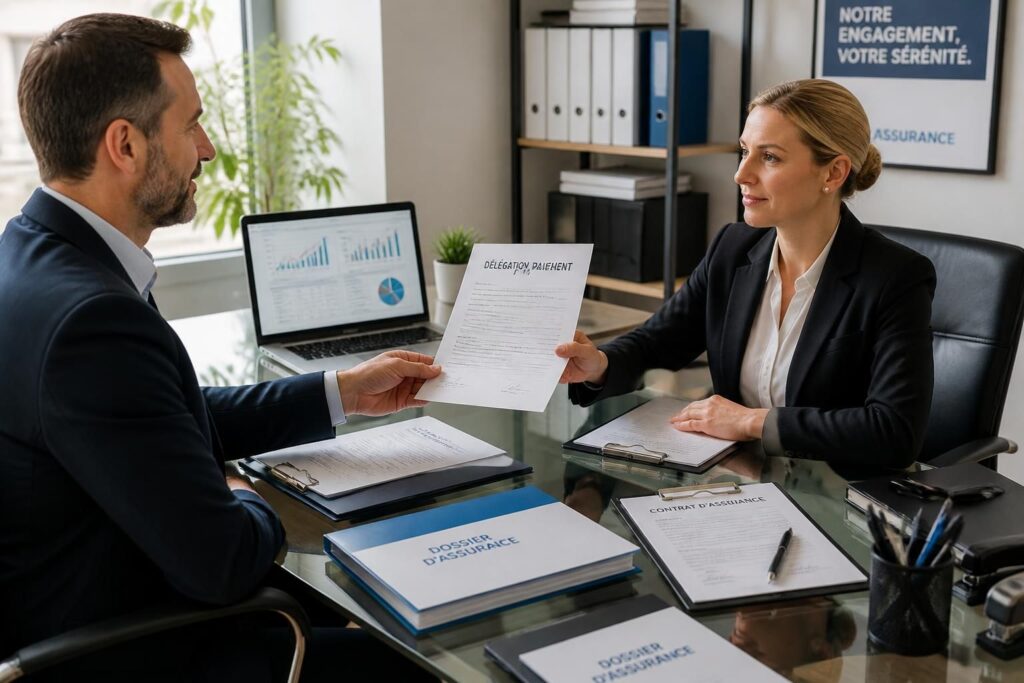 découvrez notre modèle et la procédure à suivre pour une délégation de paiement en assurance sinistre, facilitant la prise en charge de vos réparations par l'assureur.