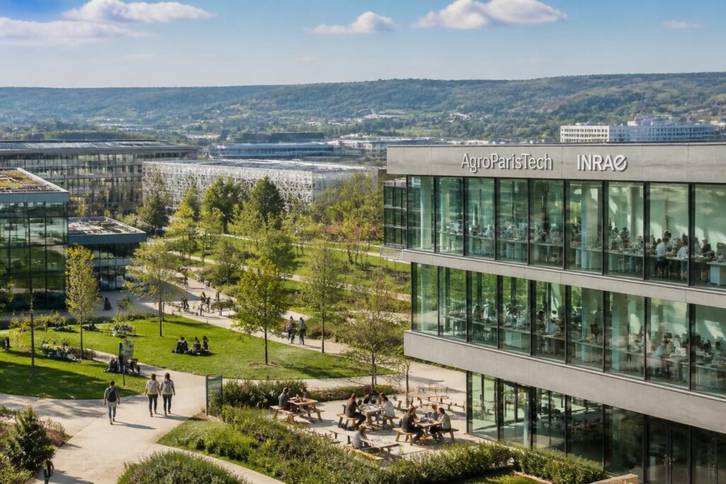 découvrez notre avis complet et des photos exclusives du campus agro paris saclay, site d'agroparistech inrae à palaiseau, un lieu dédié à l'agriculture, l'agroalimentaire et l'environnement.