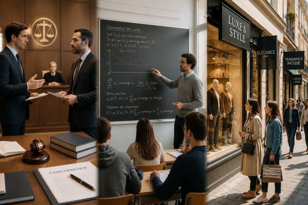 découvrez la définition du terme 'concurrent' en droit, en mathématiques et en commerce, avec des explications claires et précises pour mieux comprendre ses différentes significations.