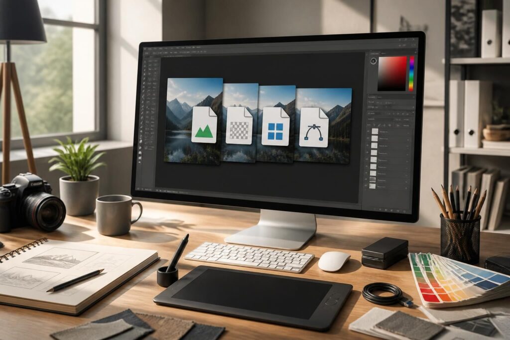 découvrez les différents formats d'images web et apprenez à choisir celui qui optimisera la qualité et la vitesse de chargement de vos images sur internet.