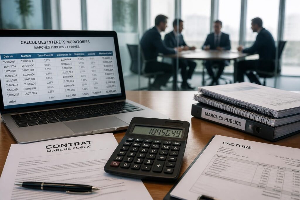 découvrez comment calculer les intérêts moratoires dans le cadre des marchés publics et privés, avec des méthodes précises et conformes aux réglementations en vigueur.
